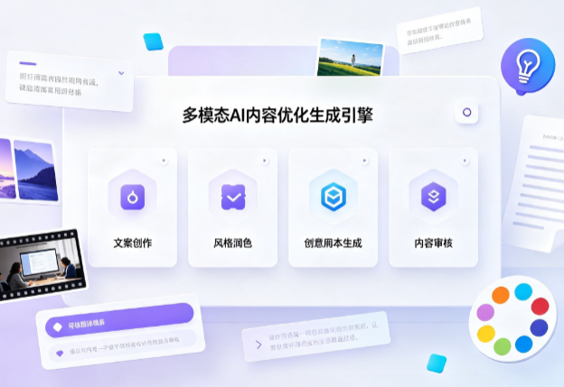 中方县AI智能内容优化创新 多模态生成技术丰富数字内容创作生态